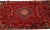 1960s 1960s Vintage Persian Shiraz Handmade Red Medallion Wool Rug For Sale - Image 5 of 7