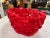 Particular Object Meritalia Senza Fine Square Red Basket design Gaetano Pesce of Meritalia. 2010