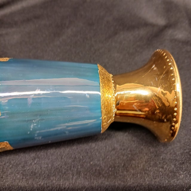 Rare 1994 Carolyn Barlock Fine Porcelain "Bacchus" Wine Chalices - Numbered Set of 4 For Sale - Image 4 of 13