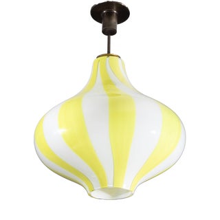 Model 4039 Cipolla Pendant Lamp by Massimo Vignelli for Venini, 1950s For Sale