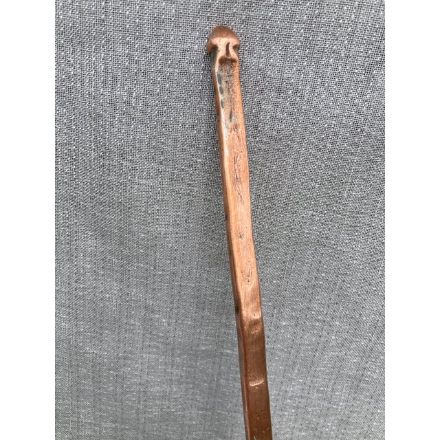 Early 20th Century Antique Polished Copper Ladle For Sale - Image 5 of 10
