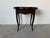 Antique French Style Mahogany One-Drawer Side Table With Serpentine Scalloped Top For Sale In Miami - Image 6 of 12
