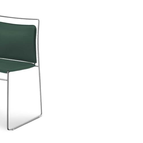 Mid-Century Tulu Chair with Chrome Frame by Kazuhide Takahama for Cassina For Sale - Image 3 of 13