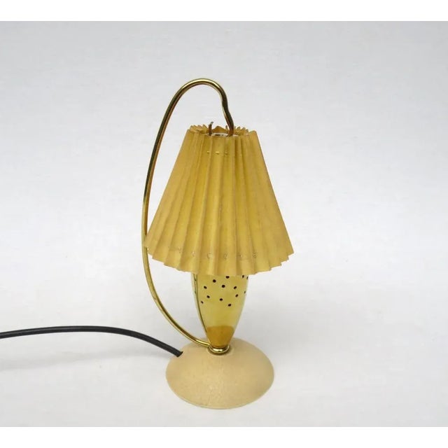 Beige Shrinkpack Table Lamp Lantern, 1950s For Sale - Image 13 of 13