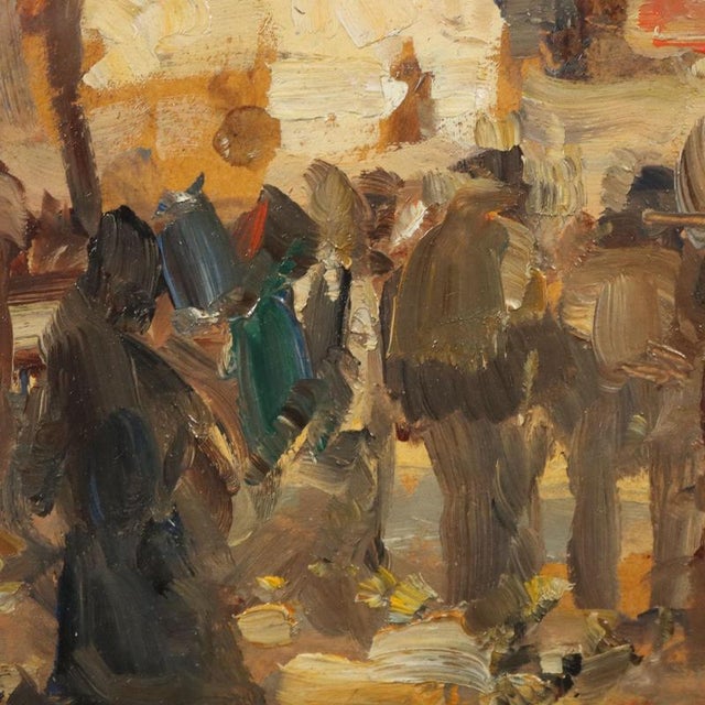 Vittore Antonio Cargnel, Untitled, Oil on Cardboard, Framed For Sale - Image 5 of 13