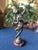 Metal 19th Century Mathurin Moreau “Danse Espagnole” Sculpture on Griotte Marble Base. For Sale - Image 7 of 7