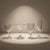 1980s 1980s Elegant Mikasa Park Lane Crystal Drinkware Suite - 32 Pieces For Sale - Image 5 of 12