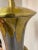 Metal 1970s Marbro Brushed Chrome and Brass Leaf Motif Table Lamp For Sale - Image 7 of 12