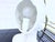 Italian Table Lamp with a Womans Head Made of Ceramic, 70s/80s Design, 1970s For Sale - Image 10 of 15