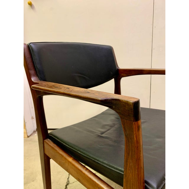 1960s 1960s Danish Rosewood Armchair For Sale - Image 5 of 18