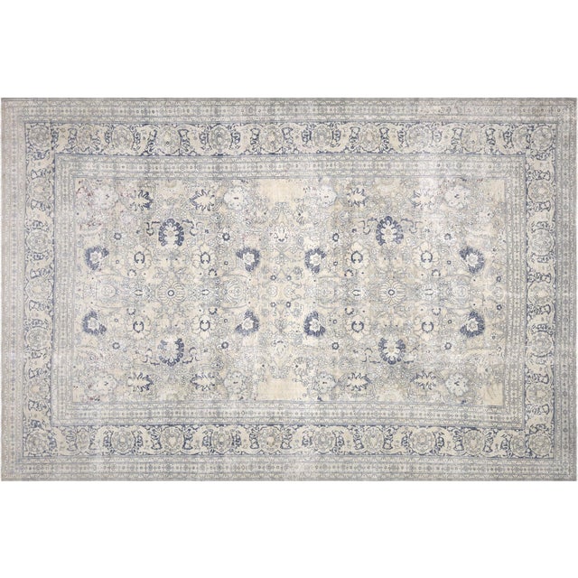 1940s Persian Tabriz Rug For Sale