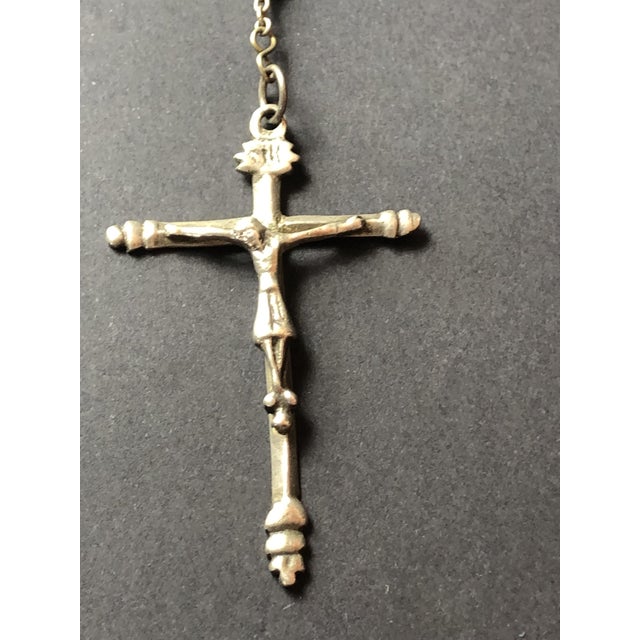 Antique Silver Rosary, 1890 For Sale - Image 11 of 11