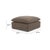 Cali Chocolate Brown Performance Velvet Ottoman For Sale - Image 4 of 4
