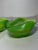 Vintage Italian Murano Green Art Glass Bowls, Set of 4 For Sale - Image 10 of 17