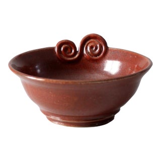 Vintage Studio Pottery Bowl For Sale