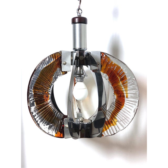Vintage Italian Pendant for Mazzega attributed to Carlo Nason, 1970s For Sale - Image 16 of 16