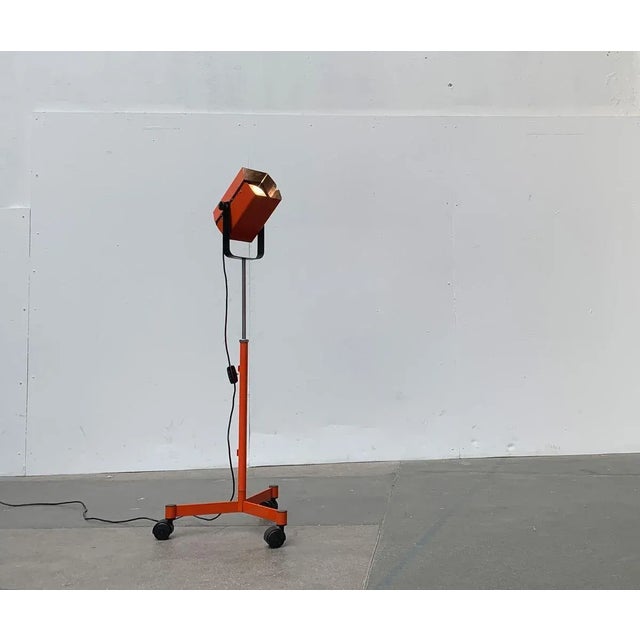 Vintage Swedish Space Age Studio Floor Lamp from Alda For Sale - Image 12 of 18