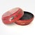 Large 14" Antique Chinese REd Lacquer Wedding Box For Sale - Image 11 of 16