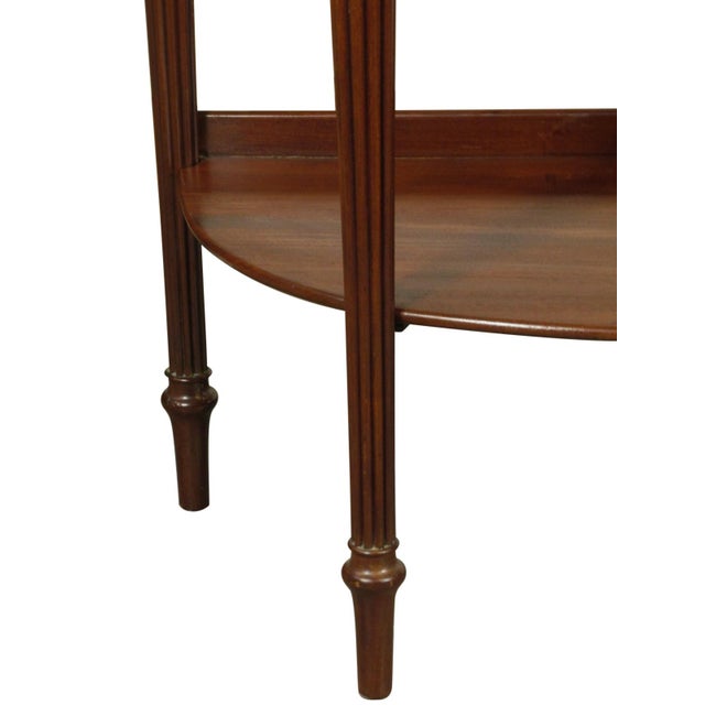 Wood 18th-C. American Federal Console Table For Sale - Image 7 of 14