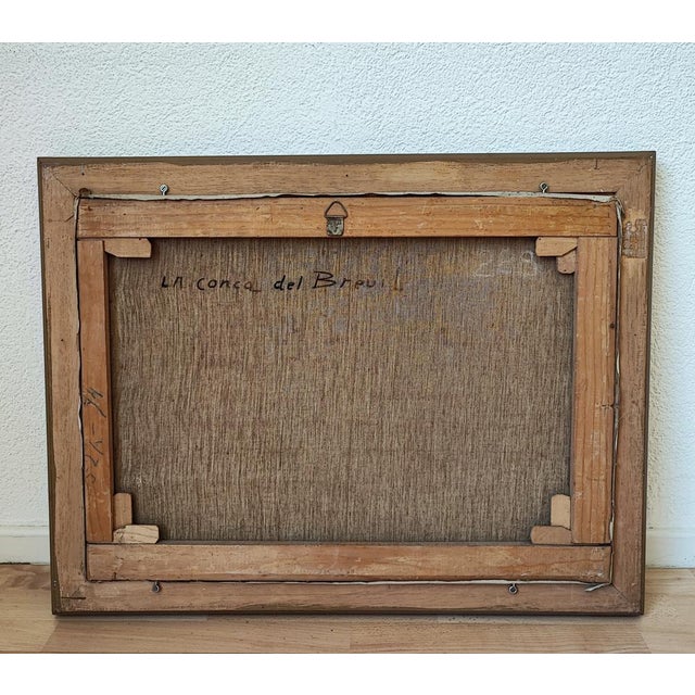 Leonardo Roda, La Conca del Breuil, Oil on Canvas, Framed For Sale - Image 9 of 12