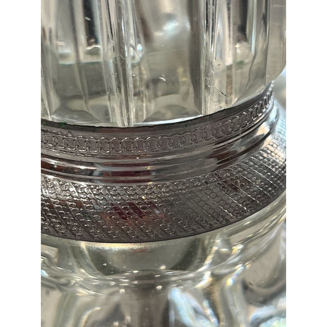 Marbro Crystal Column Table Lamp, 1950s For Sale - Image 10 of 15