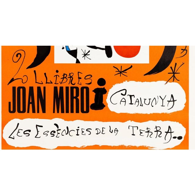 Joan Miro, The Essences of the Terra, Original Signed Lithograph For Sale - Image 4 of 7