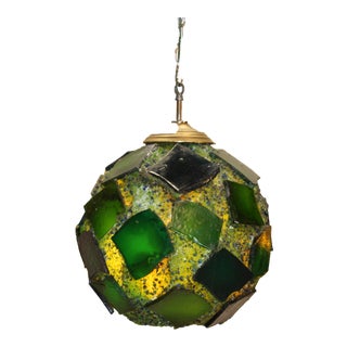 Fiberglass Swag Lamp For Sale