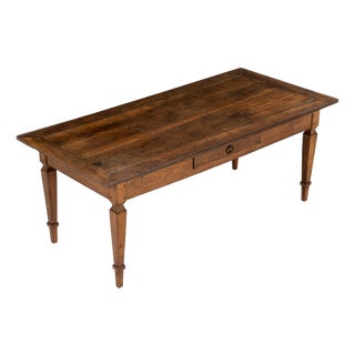 18th Century French Cherrywood Farmhouse Table For Sale