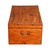 Brown British Mahogany and Brass Officer's Trunk, 1830s For Sale - Image 8 of 15