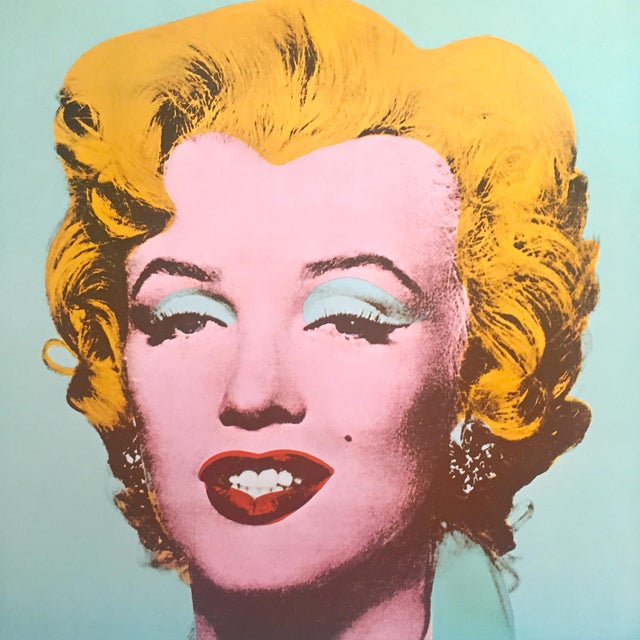 Andy Warhol Rare Vintage 1971 Lithograph Print Tate Gallery London