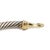 David Yurman 925 Silver 5mm 14k Yellow Gold Buckle Classic Cable Bangle Bracelet For Sale In Houston - Image 6 of 8
