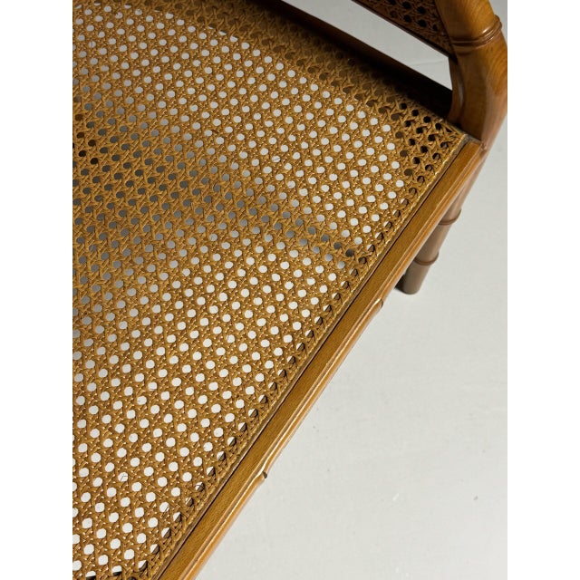 Faux Bamboo Dining Chairs, Set of 4 For Sale - Image 17 of 18