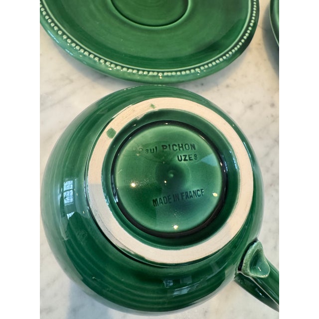 Ceramic Collection of J. Paul Pichon Dinnerware Hand Made in France For Sale - Image 7 of 12