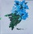 Early 21st Century Natalia Vypritskaia, Blue Pulse, Oil on Canvas For Sale - Image 5 of 5