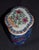 Japanese Porcelain Ware Trinket Box Vintage Painted Floral Lidded Multi Lobe 50s For Sale - Image 11 of 14