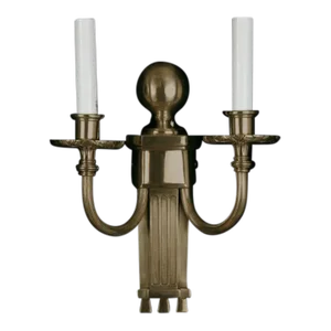 Capitale Sconce in Patinated Finish
