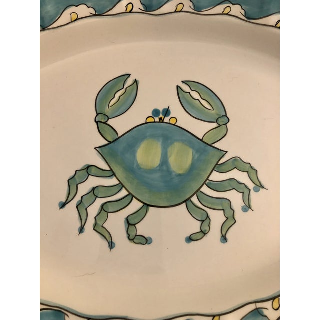 This fabulous vintage Nantucket Blue Crab Ceramic Serving Platter will soon become your favorite go-to dish at your next...