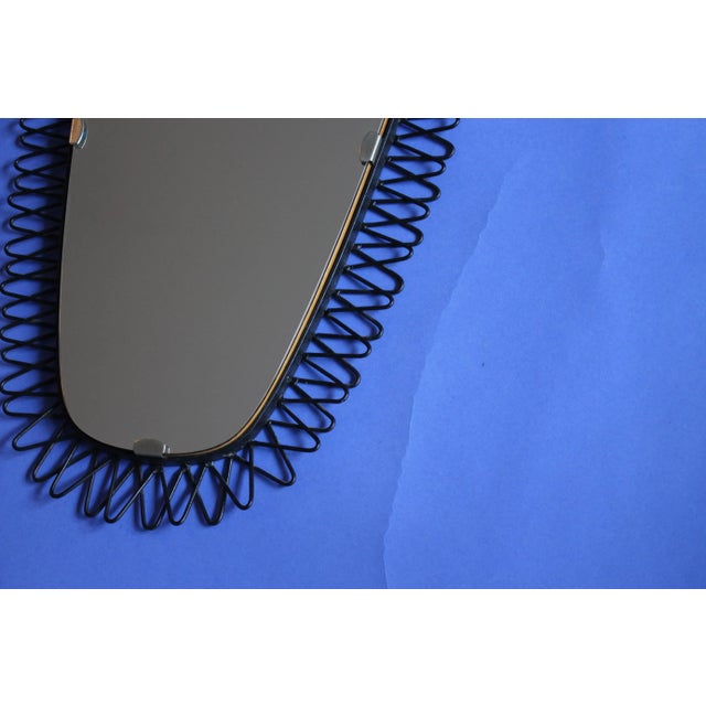 Mid-Century Mirror, Italy, 1950s For Sale - Image 9 of 10