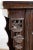 Wood Chinese Ming Dynasty Style Butterfly Cabinet with Carved Spandrels and Doors For Sale - Image 7 of 13