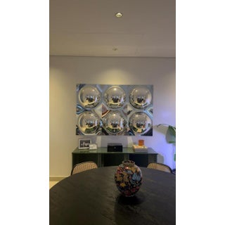 Sixties Bubble Mirror ( Set of Six) For Sale