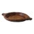 Antique Hand-Carved Wooden Dough Bowl With Handles For Sale