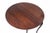 Vintage George III Style Walnut Demi-Lune Folding Game Table, England, 1950s For Sale - Image 6 of 12