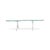 Glass Oval 5021 Coffee Table in Glass and Aluminum from Rolf Benz For Sale - Image 7 of 11