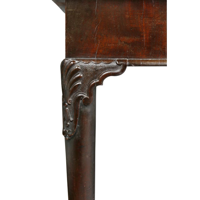 Georgian Mahogany Serving Table, Possibly Irish For Sale - Image 4 of 12