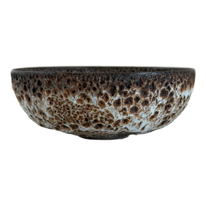 Gertrud and Otto Natzler Crater-Glazed Bowl, 1948