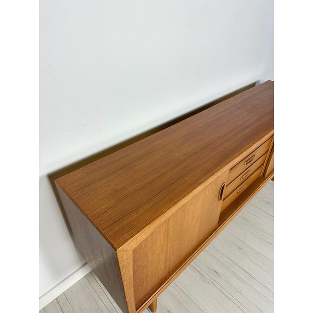 Vintage Minimalistic Teak Sideboard from Bartels,1960s For Sale - Image 13 of 16
