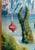Surrealism 1980s Haitian Artist Pierre Dimanche Originsl Oil Painting For Sale - Image 3 of 6