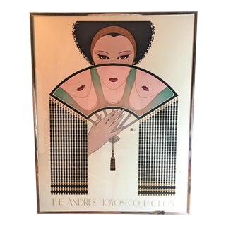The Andres Hoyos Collection 1982 Framed Poster For Sale