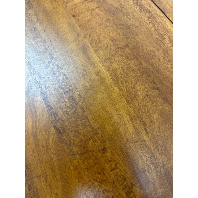 Crate and Barrel Solid Wood Desk With Canning and Matching Chair For Sale - Image 18 of 18