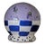 1980s Ceramic Globe "Violets" by January Jorgenson For Sale